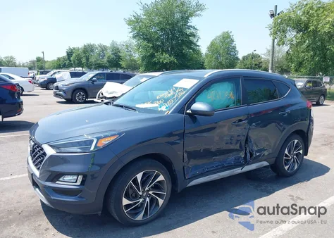 2020 Hyundai Tucson Sport z USA, uszkodzony, nr VIN KM8J3CAL3LU202216
